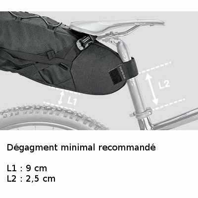 Sacoche De Selle Vélo Bikepacking Backloader 15L Topeak 5 Sacoche De Selle Vélo Bikepacking Backloader 15L Topeak – Image 5