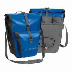 Sacoches Arrière 51 L Pour Vélo Aqua Back Plus VAUDE La Paire -Promos VTT Boutique sacoche double vaude aqua back plus bleue