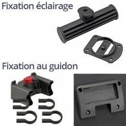 Sacoche Guidon Avec Fixation Feu Allrounder Touring Klickfix -Promos VTT Boutique sacoche guidon avec fixation feu allrounder touring klickfix full 6