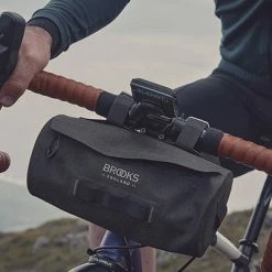 Sacoche Guidon Brooks Scape 3L Pour Gravel Et Bikepacking -Promos VTT Boutique sacoche guidon brooks scape 3l pour gravel et bikepacking full 5