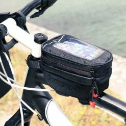 Sacoche Rigide Pour Cadre Avec Support Smartphone Intégré Hapo-G -Promos VTT Boutique sacoche rigide pour cadre avec support smartphone integre hapo g full 4