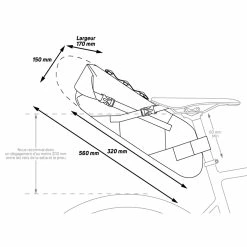 Sacoche De Selle Vélo Pour Le Bikepacking Z Adventure R11 Zefal -Promos VTT Boutique sacoche selle zefal z aventure r11 002