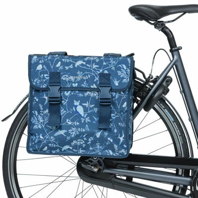 Sacoche Vélo Double 35 L Wanderlust Bleu Indigo Basil 5 Sacoche Vélo Double 35 L Wanderlust Bleu Indigo Basil – Image 5