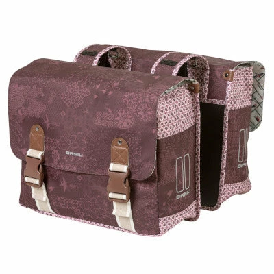 Sacoche Vélo Double Rouge Vintage 35L Boheme Basil 1 Sacoche Vélo Double Rouge Vintage 35L Boheme Basil