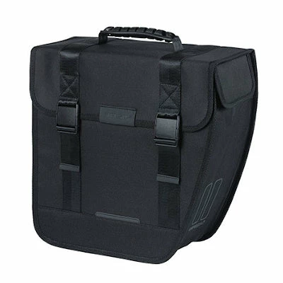 Sacoche Vélo Noire Pour Porte-bagage Arrière Tour Basil Droite 2 Sacoche Vélo Noire Pour Porte-bagage Arrière Tour Basil Droite – Image 2
