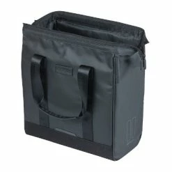 Sacoche Vélo Simple Noire 13 L Grand Shopper Tarpaulin Basil -Promos VTT Boutique sacoche velo simple noire 13 l grand shopper tarpaulin basil full 4