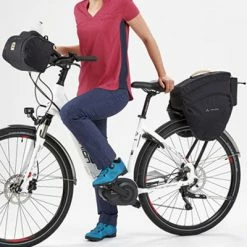 Sacoche Vélo Vaude ESilkroad Plus Uniklip Sur Porte-bagages -Promos VTT Boutique sacoche velo vaude esilkroad plus uniklip sur porte bagages full 3