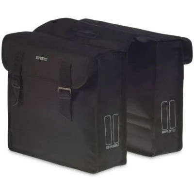 Sacoches Vélo Double Mara L 26 L Basil 1 Sacoches Vélo Double Mara L 26 L Basil