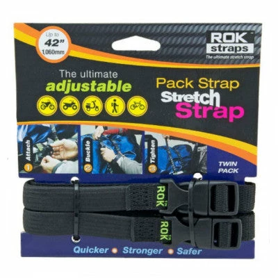 Sangle Réglable Pour Porte Bagage Vélo - Rok Straps 16 Mm 1 Sangle Réglable Pour Porte Bagage Vélo - Rok Straps 16 Mm