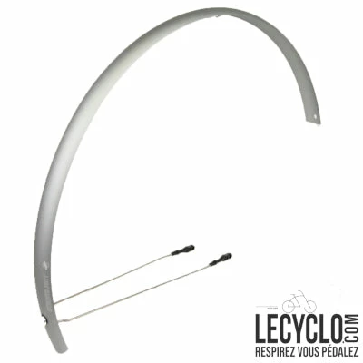 Set Garde-boue Aluminium 28 Pouces R'Light Stronglight - Argent 3 Set Garde-boue Aluminium 28 Pouces R'Light Stronglight - Argent – Image 3