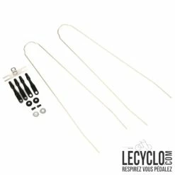 Set Garde-boue Aluminium 28 Pouces R'Light Stronglight - Argent 7 Set Garde-boue Aluminium 28 Pouces R'Light Stronglight - Argent -Promos VTT Boutique set garde boue aluminium 28 pouces r light stronglight argent full 4