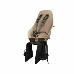 Siège Vélo Enfant Arrière Sur Porte-bagages Urban Iki Bio Momigara -Promos VTT Boutique siege arriere urban iki bio pour porte bagages beige