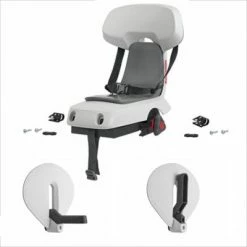 Siège Enfant Pour Vélo Guppy Junior Blanc - Polisport -Promos VTT Boutique siege enfant pour velo guppy junior blanc polisport full 3