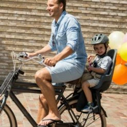 Siège Enfant Vélo Arrière Bobike One Maxi Gris -Promos VTT Boutique siege enfant velo arriere bobike one maxi gris full 4