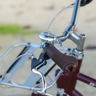 Brandless Sonnette De Vélo Au Look Ancien Couleur Argent 57 Mm 3 Brandless Sonnette De Vélo Au Look Ancien Couleur Argent 57 Mm – Image 3