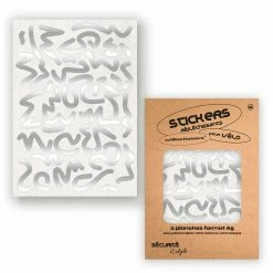 Stickers Réfléchissants Pour Cadre De Vélo Motif Louvre Will B 14 Stickers Réfléchissants Pour Cadre De Vélo Motif Louvre Will B -Promos VTT Boutique stickers velo will b motif louvre blanc