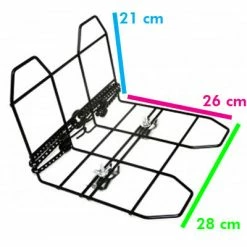 Maxxus Support Valise Sur Porte Bagage De Vélo -Promos VTT Boutique support valise sur porte bagage de velo full 6