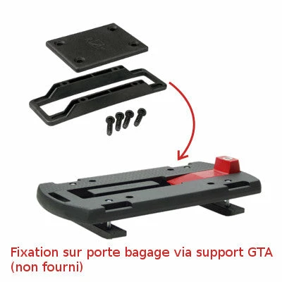 Top Case Klickfix Bike Box GTA Sur Porte Bagage Vélo 5 Top Case Klickfix Bike Box GTA Sur Porte Bagage Vélo – Image 5