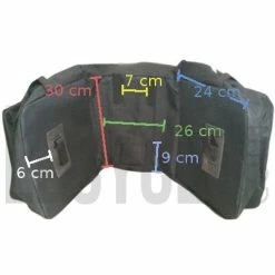 Oxford Triple Sacoche De Vélo Sur Porte-bagage Arrière -Promos VTT Boutique triple sacoche de velo sur porte bagage arriere full 4