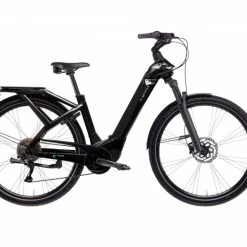 VELO DE VILLE ELECTRIQUE BIANCHI E-OMNIA C-TYPE DEORE 625 - NOIR