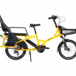 VELO ELECTRIQUE CARGO KIFFY CAPSULE MT SMART - JAUNE -Promos VTT Boutique velo electrique cargo kiffy capsule mt smart 2