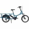 VELO ELECTRIQUE CARGO KIFFY CAPSULE MT SMART - BLEU