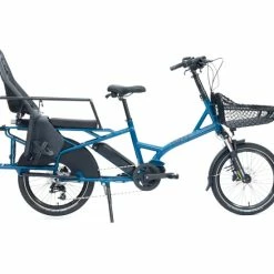 VELO ELECTRIQUE CARGO KIFFY CAPSULE MT SMART - BLEU -Promos VTT Boutique velo electrique cargo kiffy capsule mt smart 5