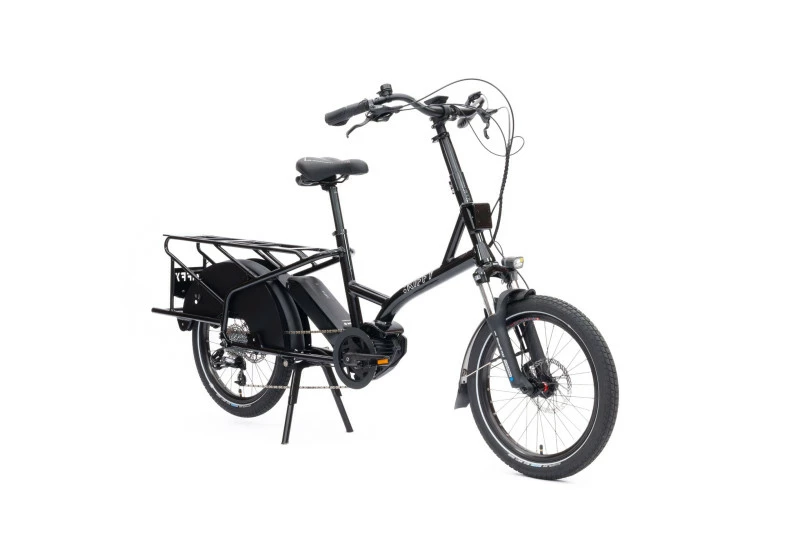 VELO ELECTRIQUE CARGO KIFFY CAPSULE MT SMART - NOIR 2 VELO ELECTRIQUE CARGO KIFFY CAPSULE MT SMART - NOIR – Image 2