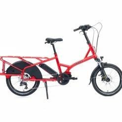 VELO ELECTRIQUE CARGO KIFFY CAPSULE MT SMART - ROUGE