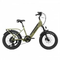 VELO ELECTRIQUE LOMBARDO AURELIA 20 - KAKI